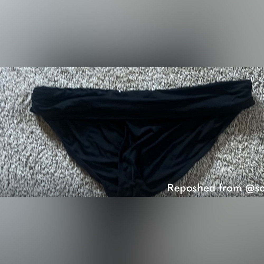 Jantzen Black Bikini Bottoms